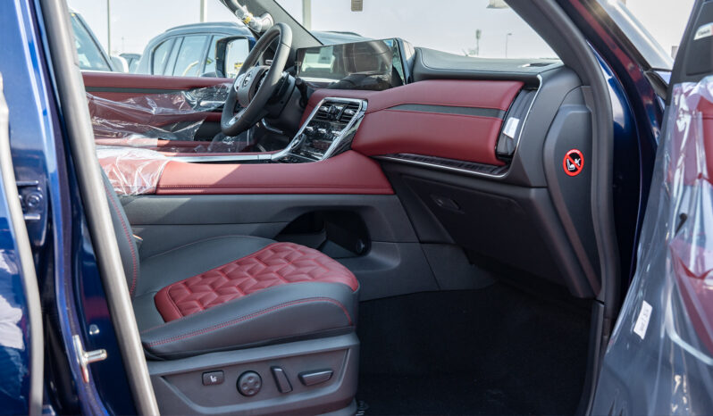 
2026 Nissan Patrol V6 3.5L Twin Turbo LE Platinum Blue-Red full									