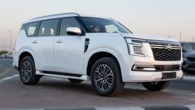 2026 Nissan Patrol SE Platinum 3.8L AT Petrol (White-Red)