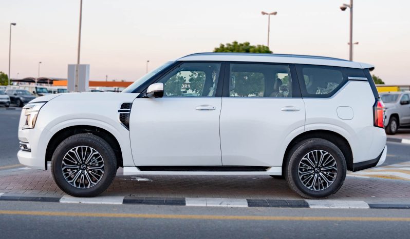 
2026 Nissan Patrol SE Platinum 3.8L AT Petrol (White-Tan) full									