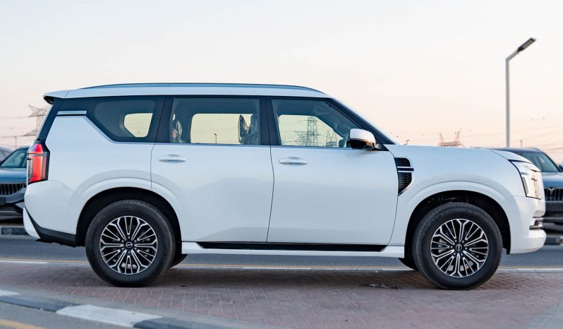 
2026 Nissan Patrol SE Platinum 3.8L AT Petrol (White-Tan) full									