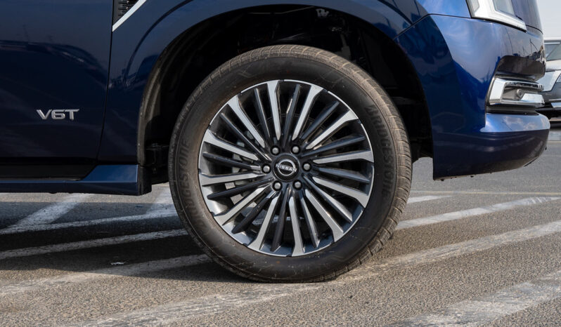 
2026 Nissan Patrol V6 3.5L Twin Turbo LE Platinum Blue-Red full									