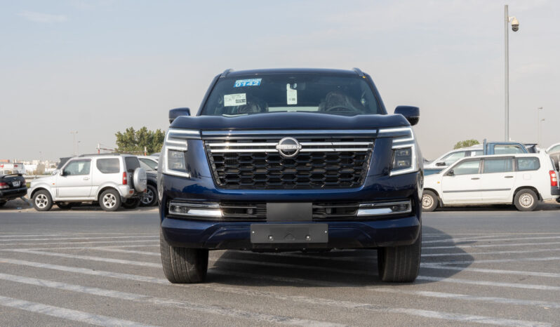 
2026 Nissan Patrol V6 3.5L Twin Turbo LE Platinum Blue-Red full									