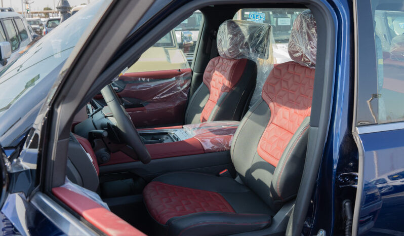 
2026 Nissan Patrol V6 3.5L Twin Turbo LE Platinum Blue-Red full									