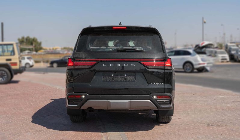 
2026 Lexus LX600 Signature 3.5L AT Petrol (Black-Red) full									