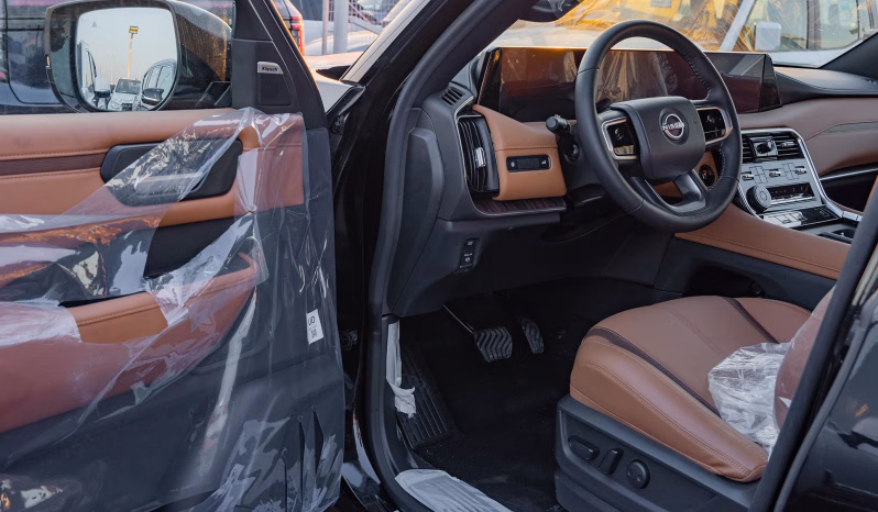 
2026 Nissan Patrol LE Titanium 3.5L AT Petrol TT (Black-Tan) full									