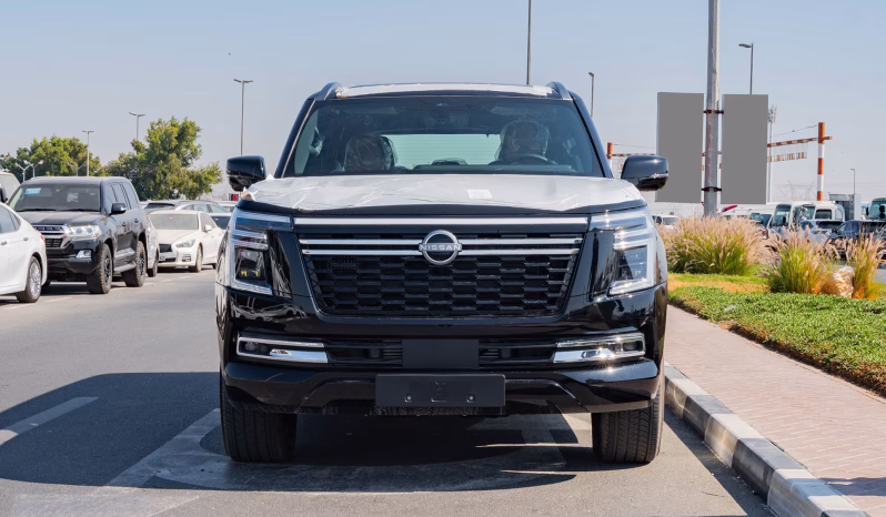 
2026 Nissan Patrol LE Titanium 3.5L AT Petrol TT (Black-Tan) full									