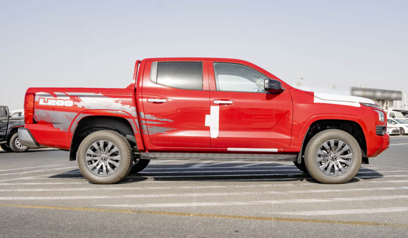 
								2025 Mitsubishi L200 2.4L Petrol MT – Red with Black Interior full									