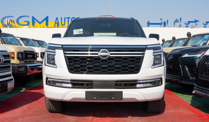 
2026 Nissan Patrol LE Platinum 3.5L AT Petrol (White-Red) full									