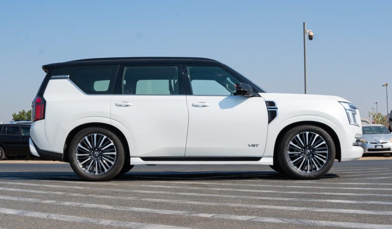 
2026 Nissan Patrol LE Platinum 3.5L AT Petrol (White-Red) full									