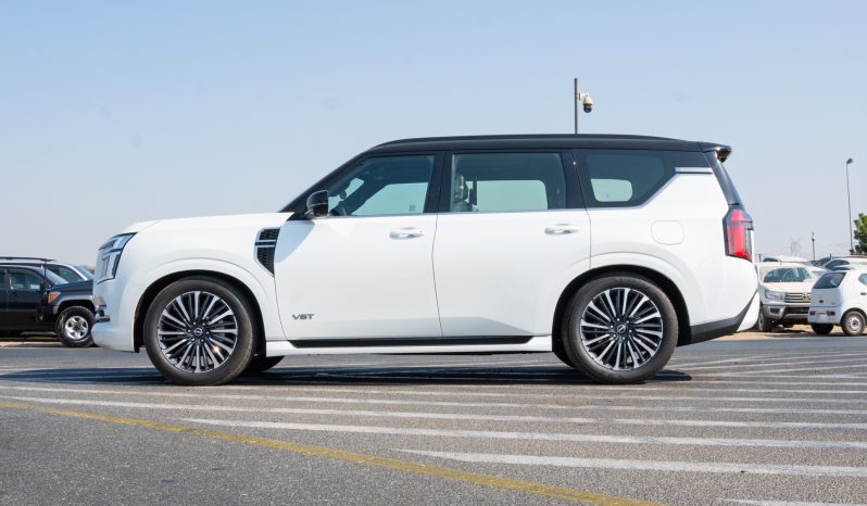 
2026 Nissan Patrol LE Platinum 3.5L AT Petrol (White-Red) full									