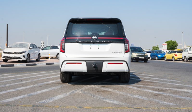 
2026 Nissan Patrol LE Platinum 3.5L AT Petrol (White-Red) full									
