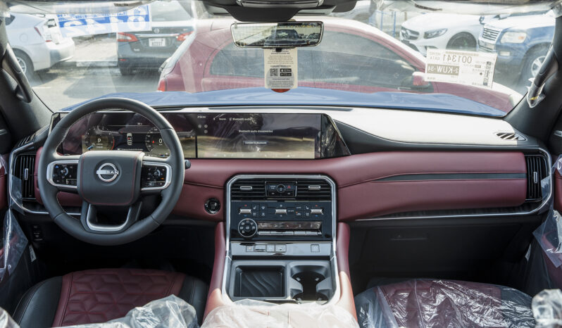 
2026 Nissan Patrol V6 3.5L Twin Turbo LE Platinum Blue-Red full									