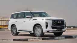 2025 Infiniti QX80 Sensory 3.5L AT Petrol (White-Tan)