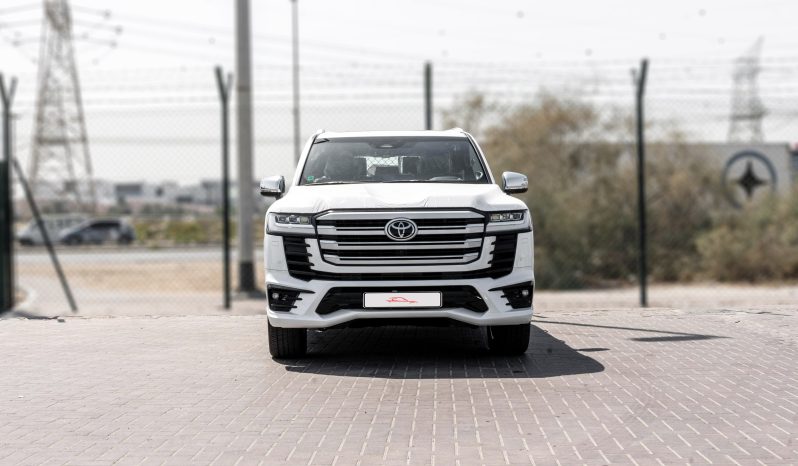 
2026 Toyota Land Cruiser VXR 3.5L AT Petrol (White-Red) full									