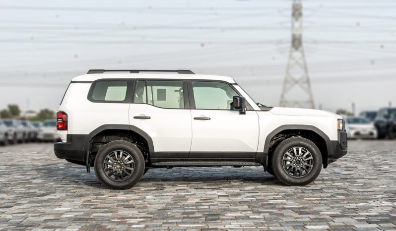
2026 Toyota Prado 2.4L AT Petrol (White-Black) Mid Option full									