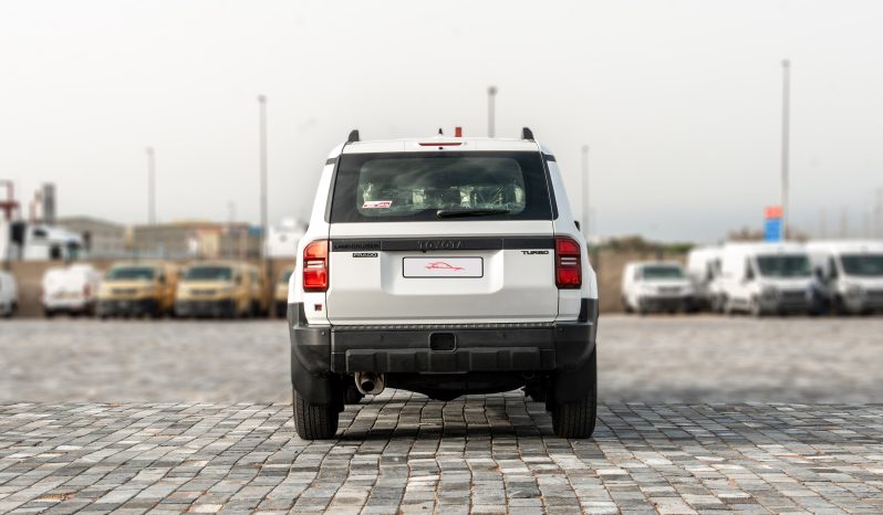 
2026 Toyota Prado 2.4L AT Petrol (White-Black) Mid Option full									