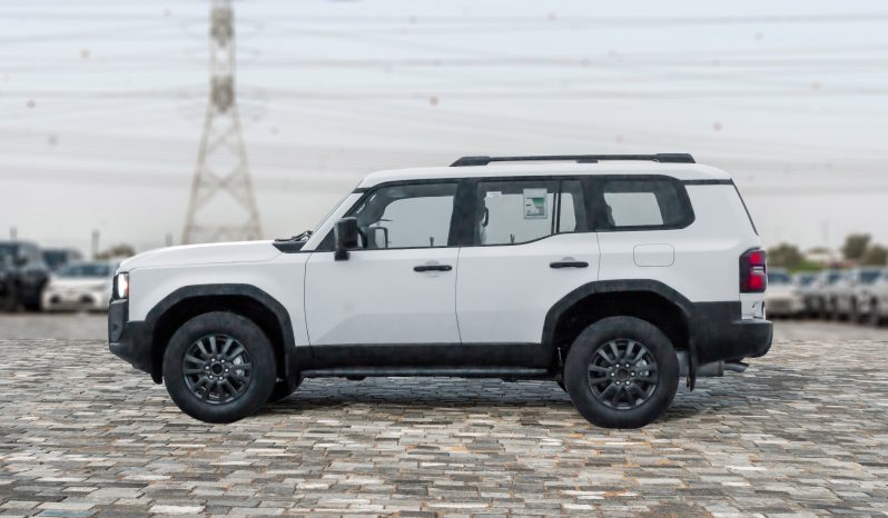 
2026 Toyota Prado 2.4L AT Petrol (White-Black) Mid Option full									
