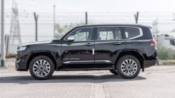 2026 Toyota Land Cruiser VXR 3.5L AT Petrol (Black-Red) Omani