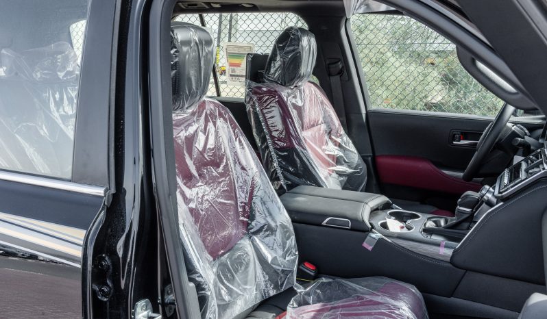 
2026 Toyota Land Cruiser VXR 3.5L AT Petrol (Black-Red) Omani full									