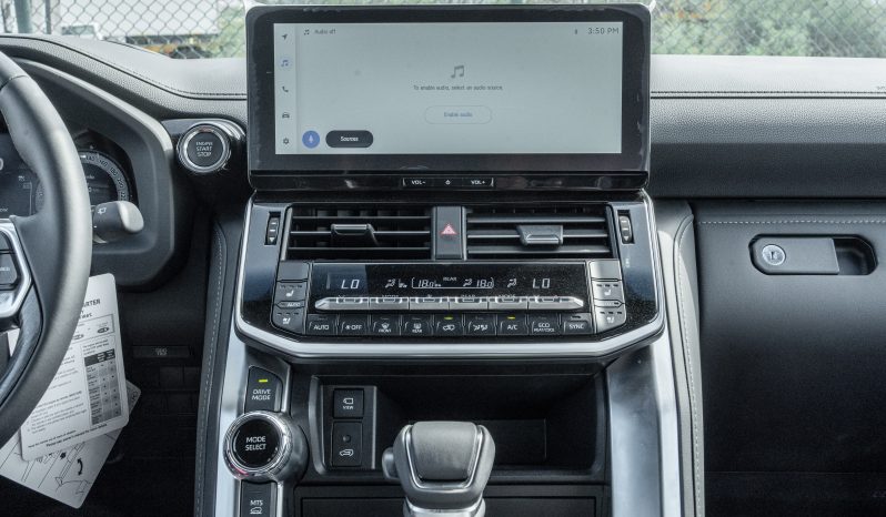 
2026 Toyota Land Cruiser VXR 3.5L AT Petrol (Black-Red) Omani full									