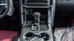 
2026 Toyota Land Cruiser VXR 3.5L AT Petrol (Black-Red) Omani full									