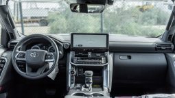 
2026 Toyota Land Cruiser VXR 3.5L AT Petrol (Black-Red) Omani full									