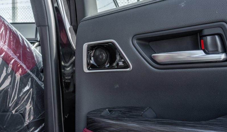 
2026 Toyota Land Cruiser VXR 3.5L AT Petrol (Black-Red) Omani full									