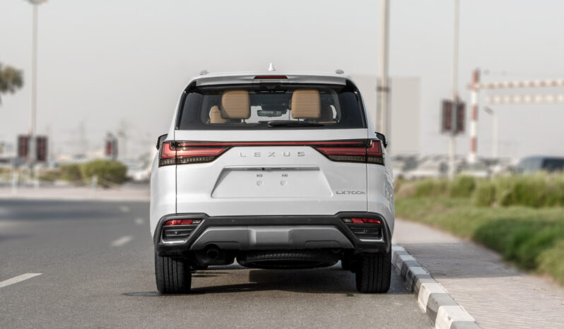 
								2026 Lexus LX700h 3.5L AT Hybrid With Auto Parking (White-Tan) full									