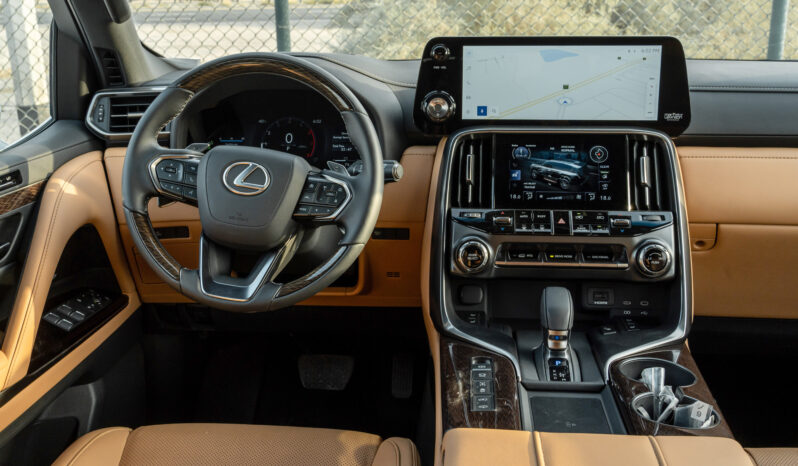 
								2026 Lexus LX700h 3.5L AT Hybrid With Auto Parking (White-Tan) full									