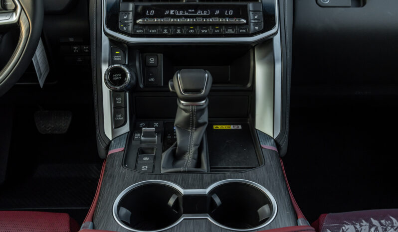 
								2025 Toyota Land Cruiser GR-Sport 3.5L AT Hybrid (White-Red) full									