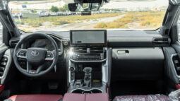 
										2025 Toyota Land Cruiser GR-Sport 3.5L AT Hybrid (White-Red) full									