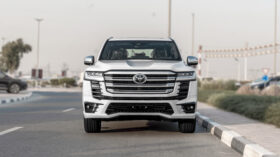 2026 Toyota Land Cruiser VXR 3.5L AT Petrol (White-Red) Omani