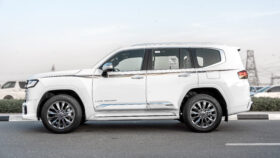 2026 Toyota Land Cruiser VXR 3.5L AT Petrol (White-Red) Omani