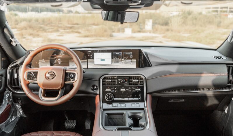 
								2027 Nissan Patrol 3.5L AT Petrol 75th Anniversary (Black-Brown) full									