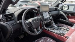 
2026 Lexus LX600 Signature 3.5L AT Petrol (Black-Red) full									