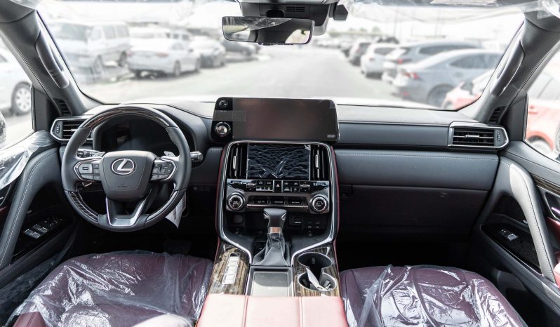 
2026 Lexus LX600 Signature 3.5L AT Petrol (Black-Red) full									