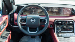 
2026 Nissan Patrol LE Platinum 3.5L AT Petrol (Black-Red) full									