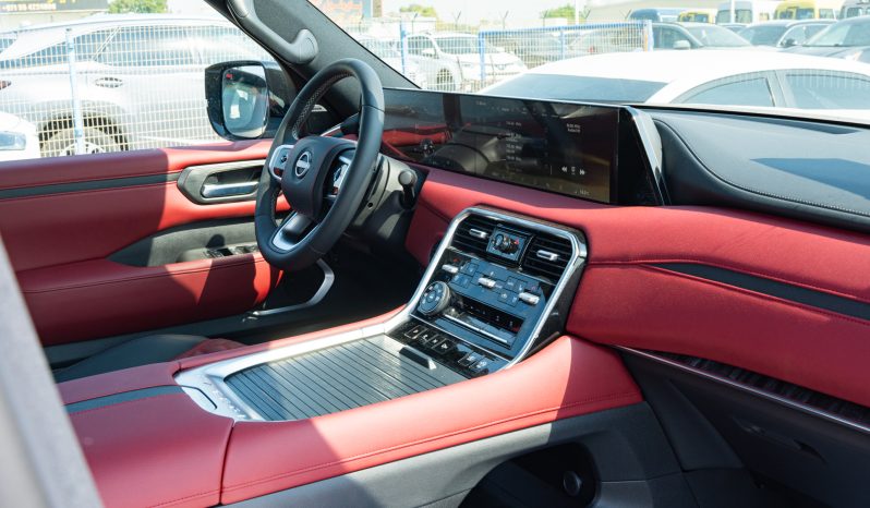 
2026 Nissan Patrol LE Platinum 3.5L AT Petrol (White-Red) full									