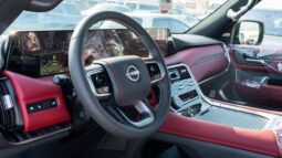 
										2026 Nissan Patrol V6 3.8L SE Platinum AT Petrol Black – Red full									