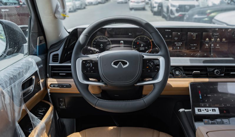
2026 Infiniti QX80 Sensory 3.5L AT Petrol (White-Tan) full									