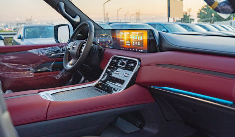 
2026 Nissan Patrol SE Platinum 3.8L AT Petrol (White-Red) full									