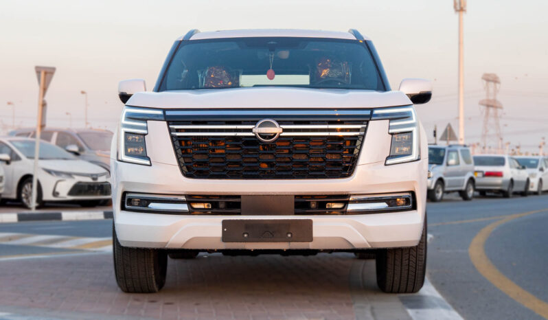 
2026 Nissan Patrol SE Platinum 3.8L AT Petrol (White-Red) full									