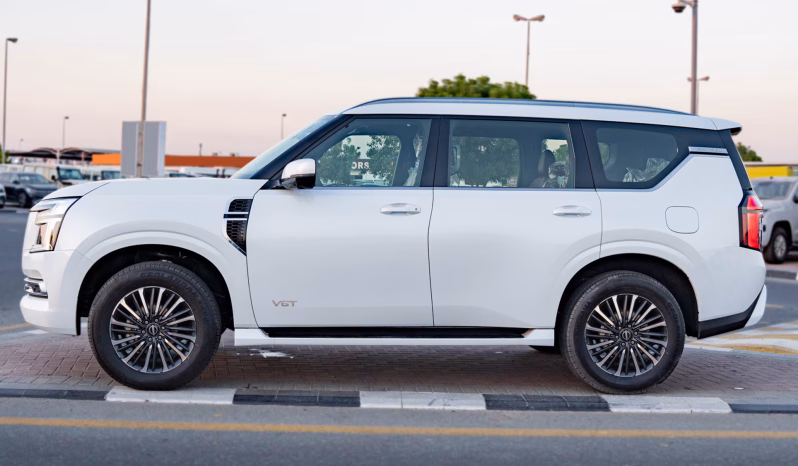 
2026 Nissan Patrol LE Platinum 3.5L AT Petrol TT (White-Red) full									