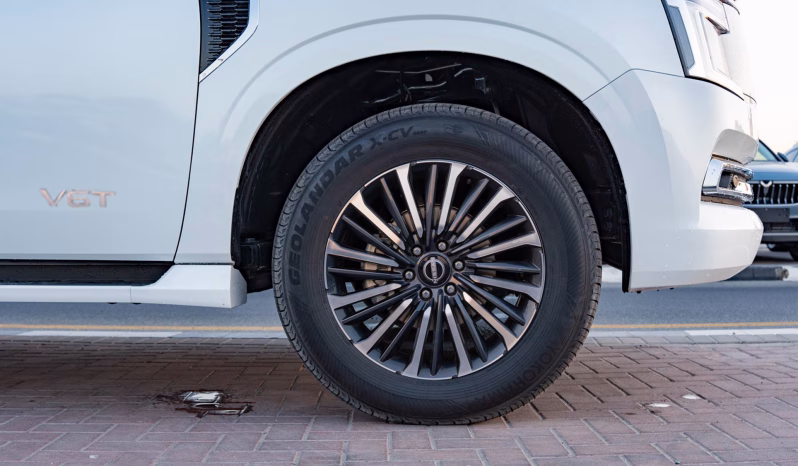 
2026 Nissan Patrol LE Platinum 3.5L AT Petrol TT (White-Red) full									