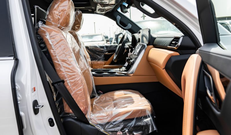 
2026 Lexus LX700h Signature 3.5L AT Hybrid (White-Tan) 7 Seats full									