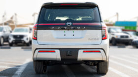 2026 Nissan Patrol SE Platinum 3.8L AT Petrol Silver-Tan Blackroof