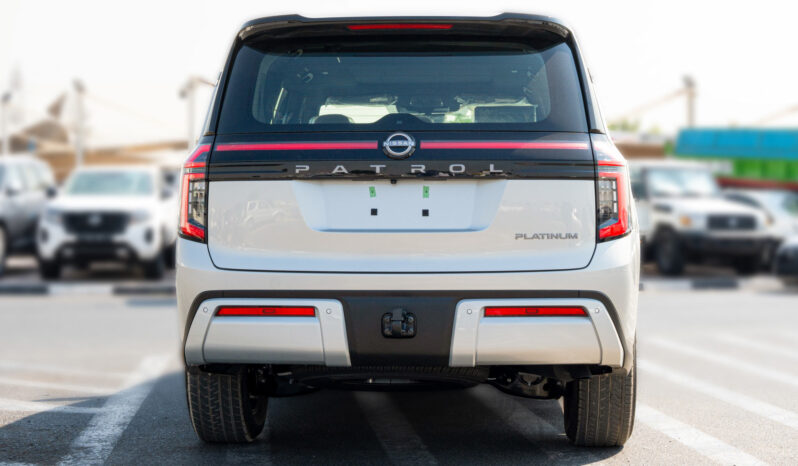 
2026 Nissan Patrol SE Platinum 3.8L AT Petrol Silver-Tan Blackroof full									