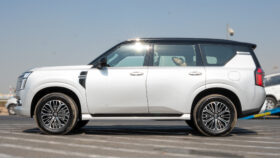 2026 Nissan Patrol SE Platinum 3.8L AT Petrol Silver-Tan Blackroof