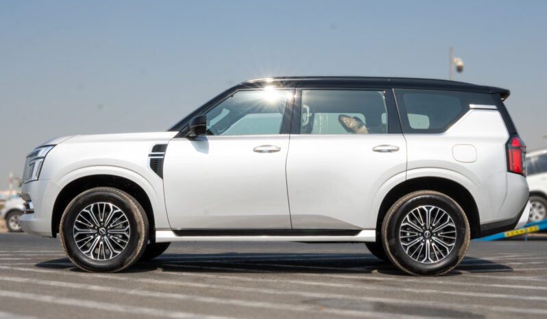 
2026 Nissan Patrol SE Platinum 3.8L AT Petrol Silver-Tan Blackroof full									