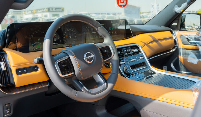 
2026 Nissan Patrol SE Platinum 3.8L AT Petrol Silver-Tan Blackroof full									